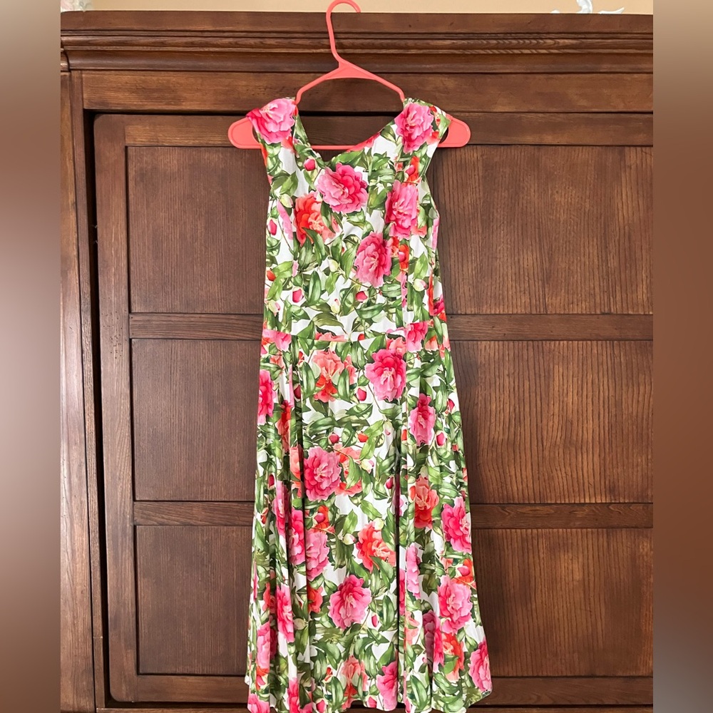 Hearts and roses fit and flair dress size 12
